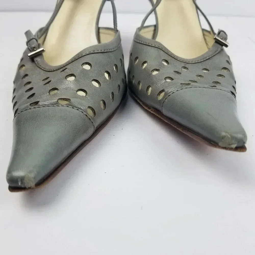 Prada Gray Women's Heels - Picture 11 of 11